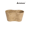 Artstone Claire Duo Pot D26 H14