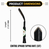 Control Upward Tapping Knife (CUT) Dimensions